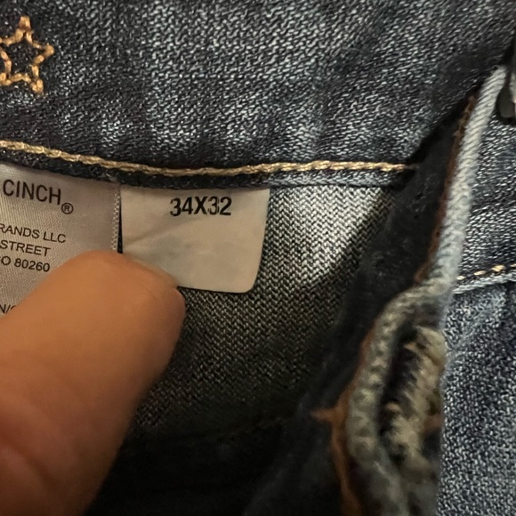 Cinch Relaxed Fit Blue Jeans - Picture 5 of 9